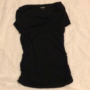 Express Black Sleeveless Sweater